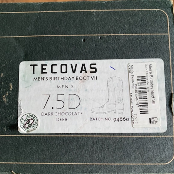 🆕 Tecovas Birthday VII Boots - Picture 16 of 16